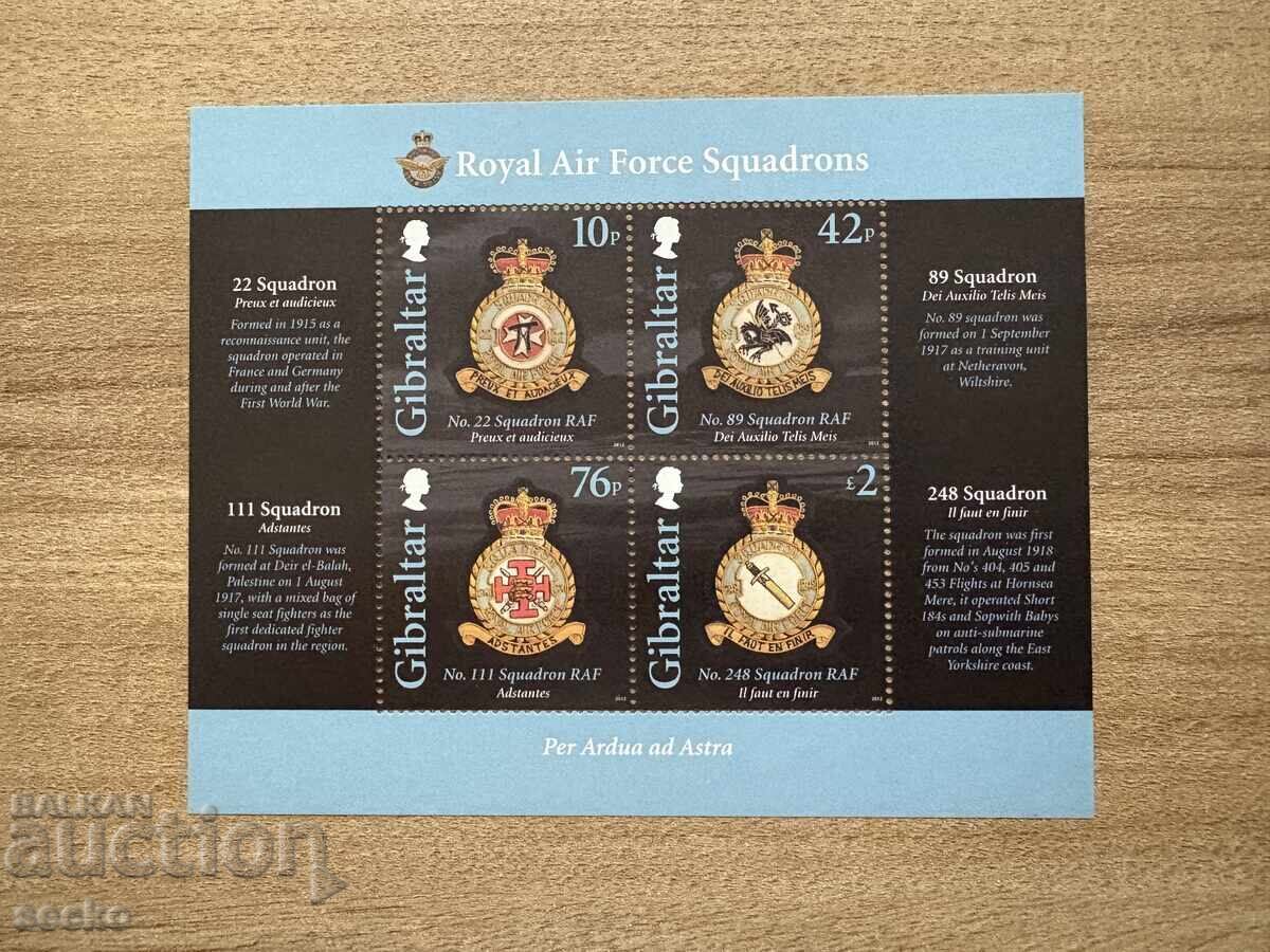 Γιβραλτάρ - Σμήνη της Βασιλικής ... (2012) MNH Γιβραλτάρ - Σμήνη της Βασιλικής ... (2012) MNH