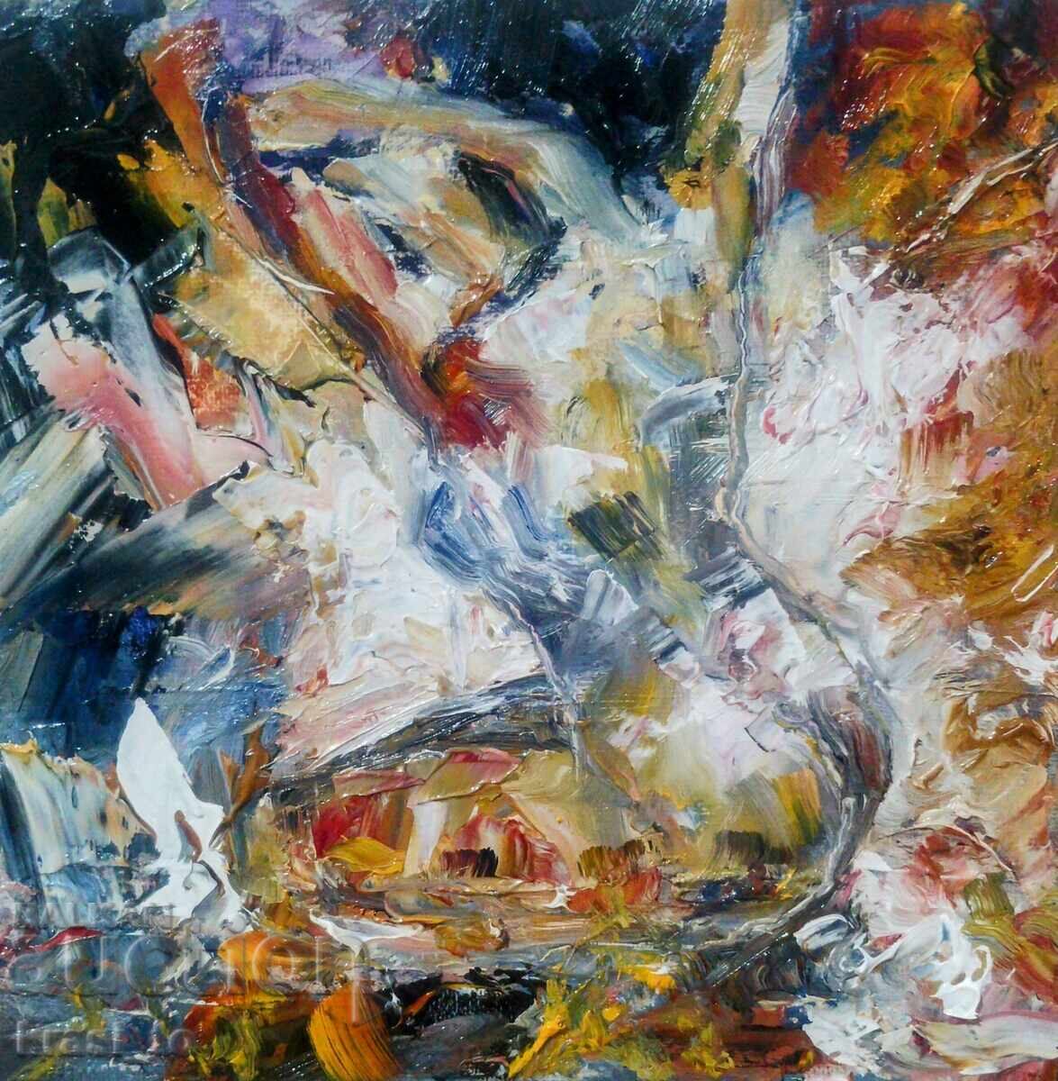 Авторска картина. Маслени бои върху платно.