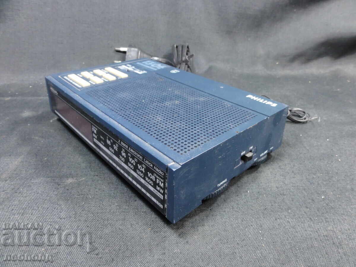 Аукцион БЗЦ СТАР РЕТРО ТРАНЗИСТОР РАДИО LED ЧАСОВНИК PHILIPS