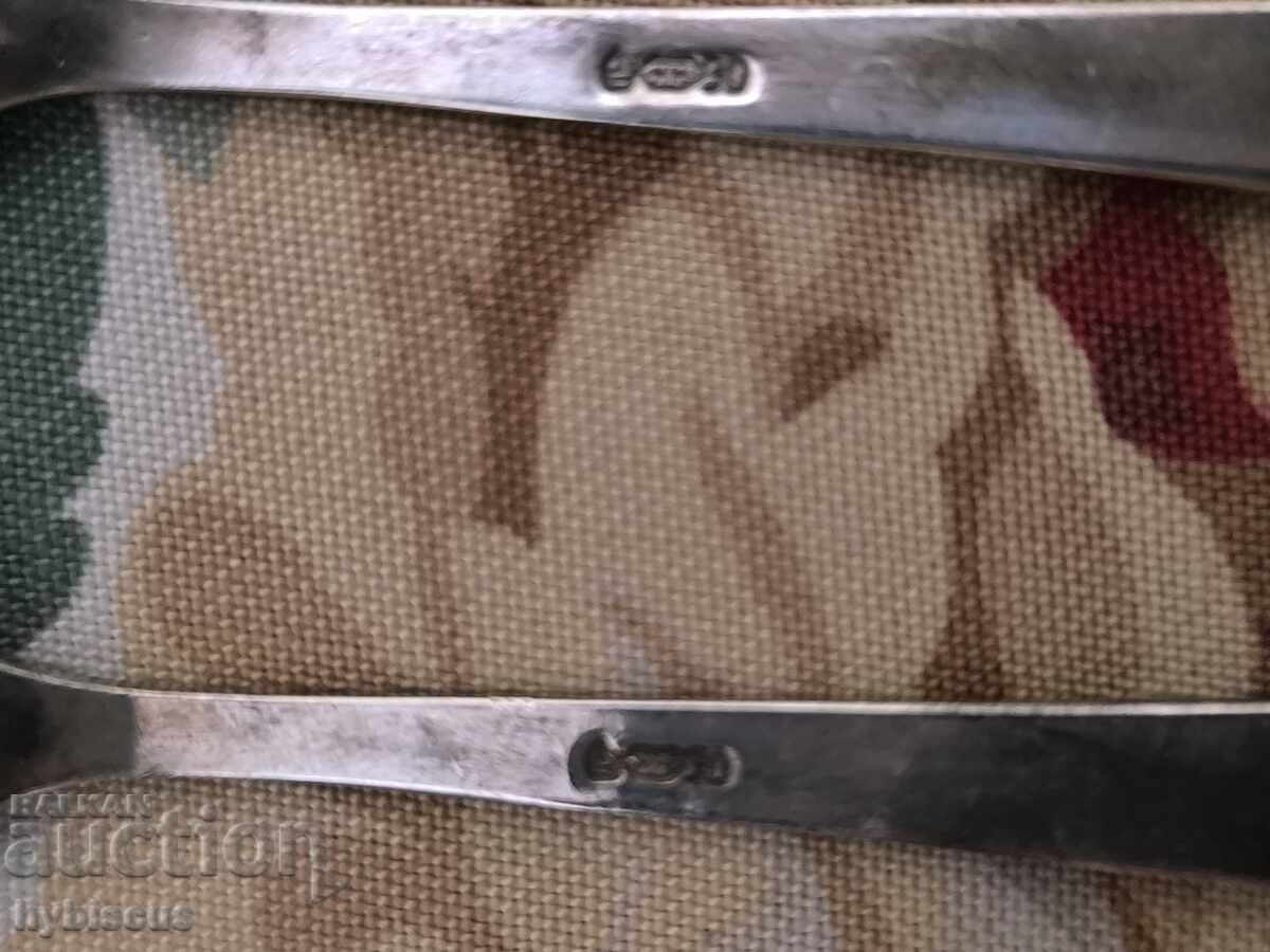 Delivery of Antique, deeply silver-plated Dutch teaspoons or coffee spoons