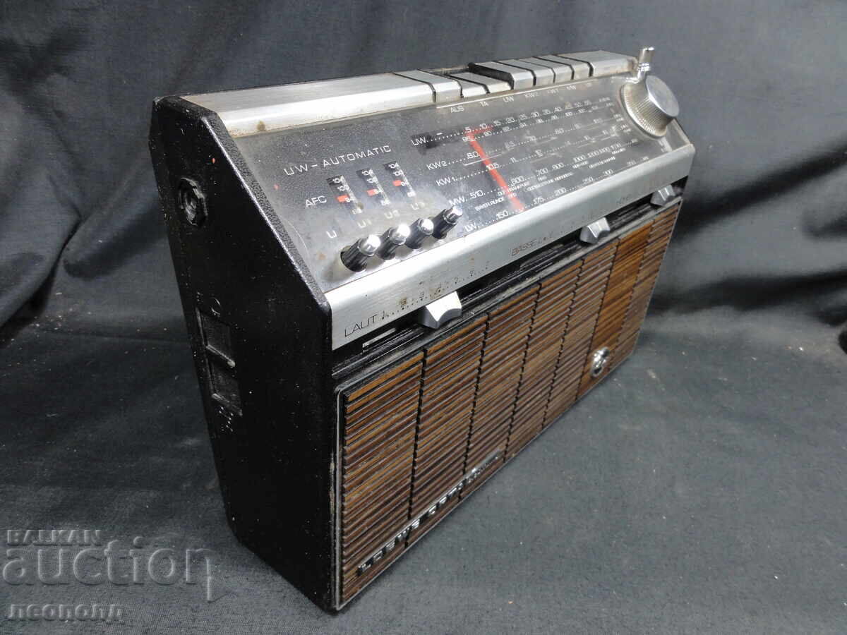 Аукцион БЗЦ СТАР РЕТРО ТРАНЗИСТОР РАДИО LOEWE OPTA