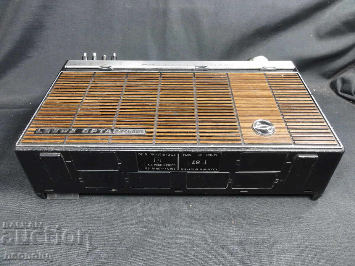 БЗЦ СТАР РЕТРО ТРАНЗИСТОР РАДИО LOEWE OPTA - 6