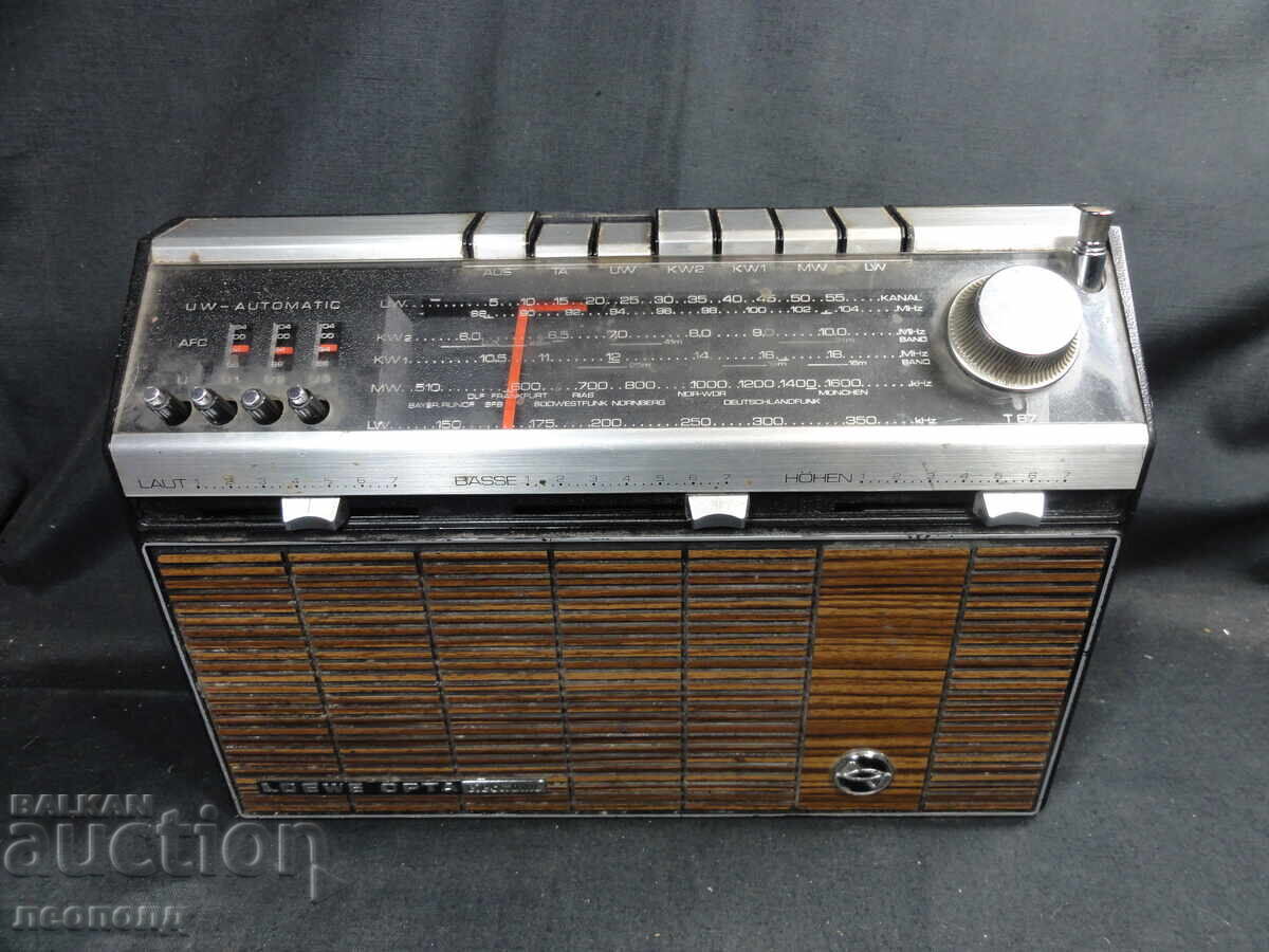 БЗЦ СТАР РЕТРО ТРАНЗИСТОР РАДИО LOEWE OPTA