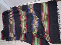 Old hand-woven wool rug 4/1.1 m carpet UNUSED