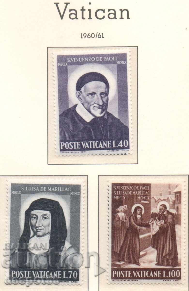 1960. Το Βατικανό. Vincent de Paul και Louise de Marillac. 1960. Το Βατικανό. Vincent de Paul και Louise de Marillac.