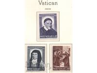 1960. Το Βατικανό. Vincent de Paul και Louise de Marillac.