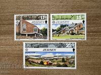 Jersey - Mărci EUROPA - Arhitectură Modernă (1987) MNH