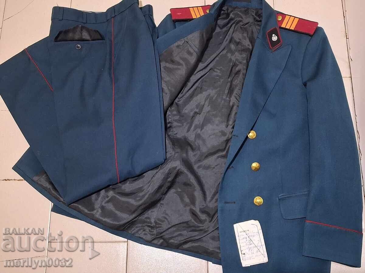 Licitație Uniformă de paradă de sergent, anii '80, BNA, NEFOLOSITĂ