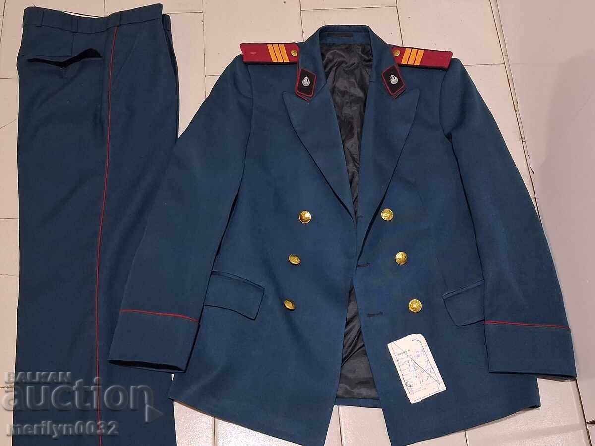 Uniformă de paradă de sergent, anii '80, BNA, NEFOLOSITĂ