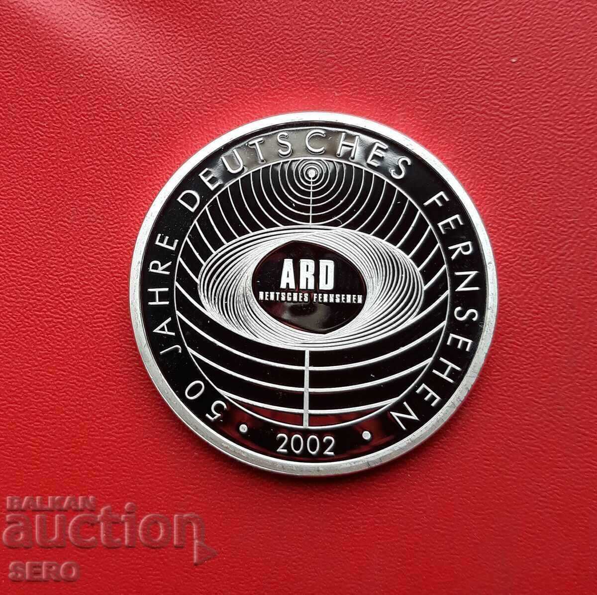 Германия-медал 2002-50 год. телевизия в Германия с цена 2.01 лв. | € 1.03 Германия-медал 2002-50 год. телевизия в Германия с цена 2.01 лв. | € 1.03