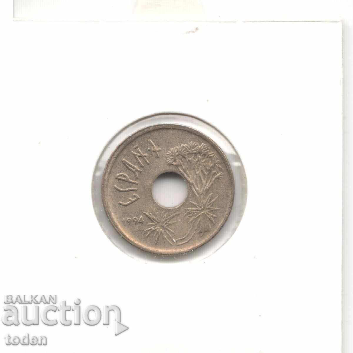 Livrarea Spania - 25 Pesetas - 1994 - KM# 933 - Juan Carlos I - Insulele Canare Livrarea Spania - 25 Pesetas - 1994 - KM# 933 - Juan Carlos I - Insulele Canare