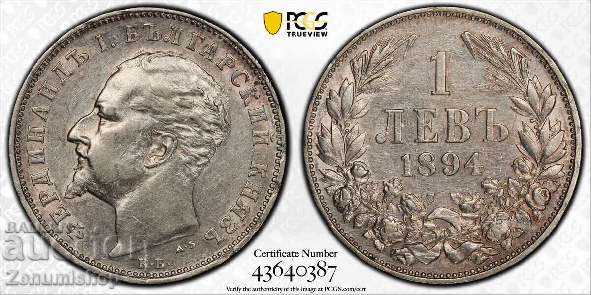1 lev 1894 godina PCGS AU53 1 lev 1894 godina PCGS AU53