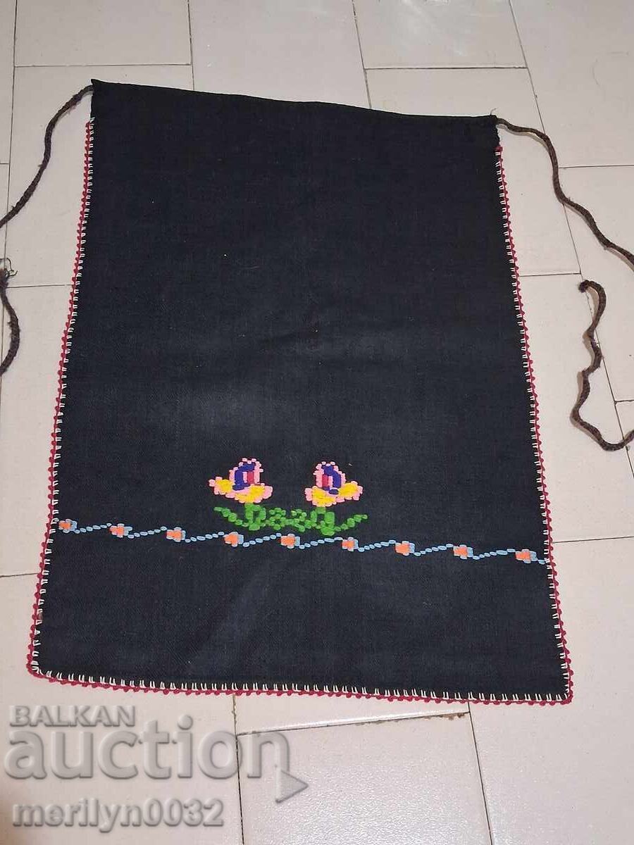 Παλιά ποδιά, κέντημα, φορεσιά, ύφασμα - 6