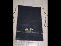 Παλιά ποδιά, κέντημα, φορεσιά, ύφασμα