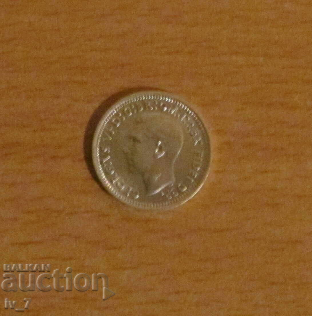 3 ΠΕΝΣ 1951 ΧΡΟΝΙΑ, ΑΥΣΤΡΑΛΙΑ - Ασήμι με τιμή 12.99 BGN | € 6.64 3 ΠΕΝΣ 1951 ΧΡΟΝΙΑ, ΑΥΣΤΡΑΛΙΑ - Ασήμι με τιμή 12.99 BGN | € 6.64