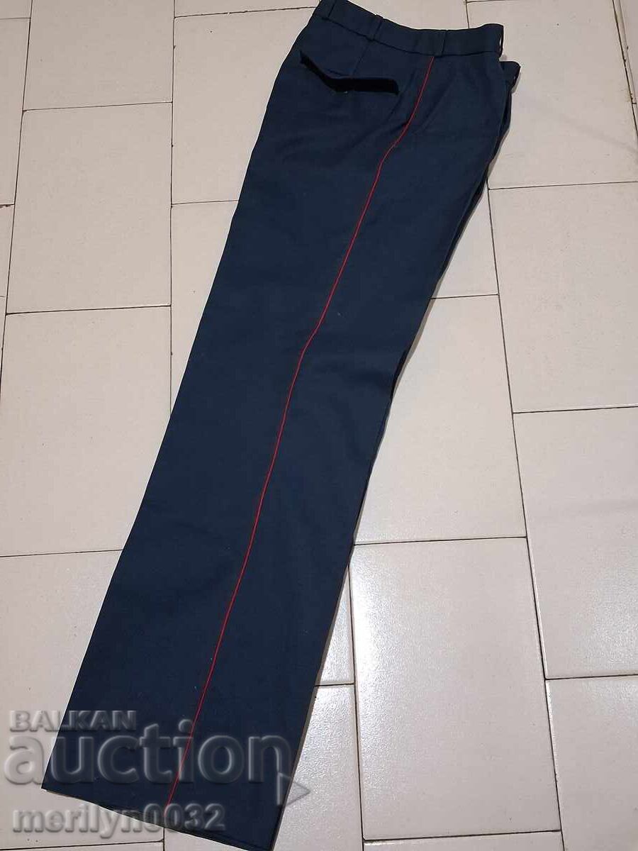 Licitație Pantaloni de uniformă de paradă, anii '80 BNA