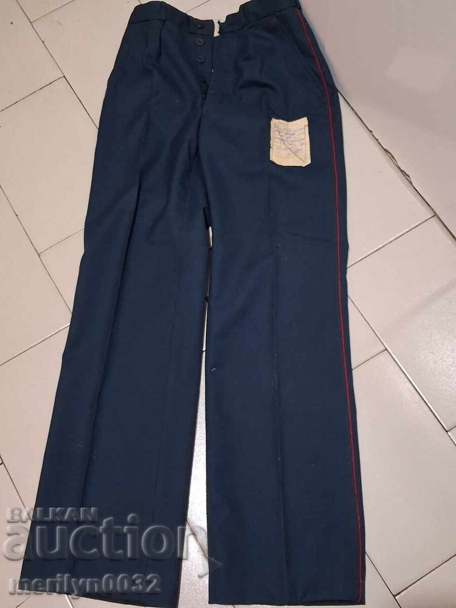 Livrarea Pantaloni de uniformă de paradă, anii '80 BNA