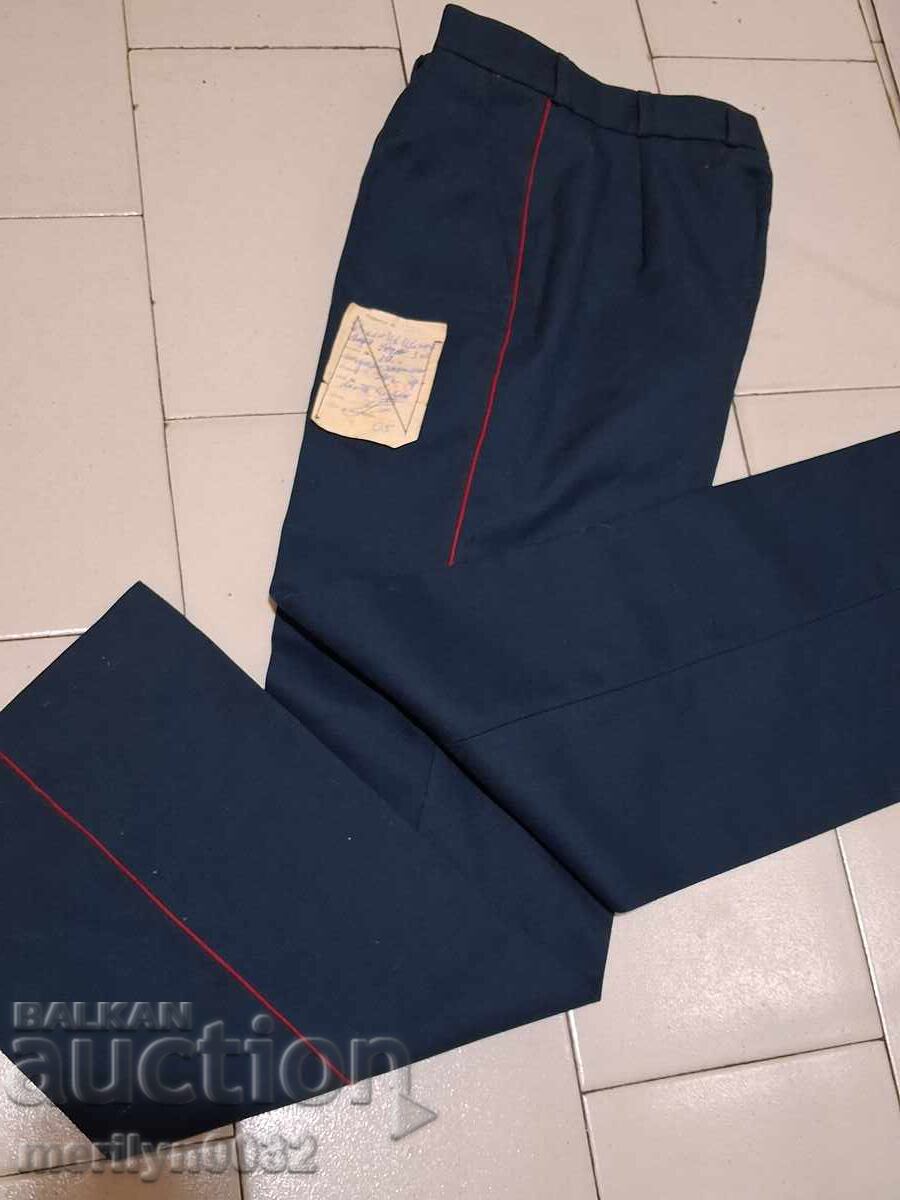 Панталон от парадна  униформа 80-те год БНА - 5