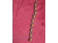 Σπάνιο ασημένιο τσαρικό βραχιόλι σατσάν