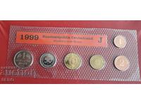 Germania - SET 1999 J-Hamburg din 6 monede - mat-lucios