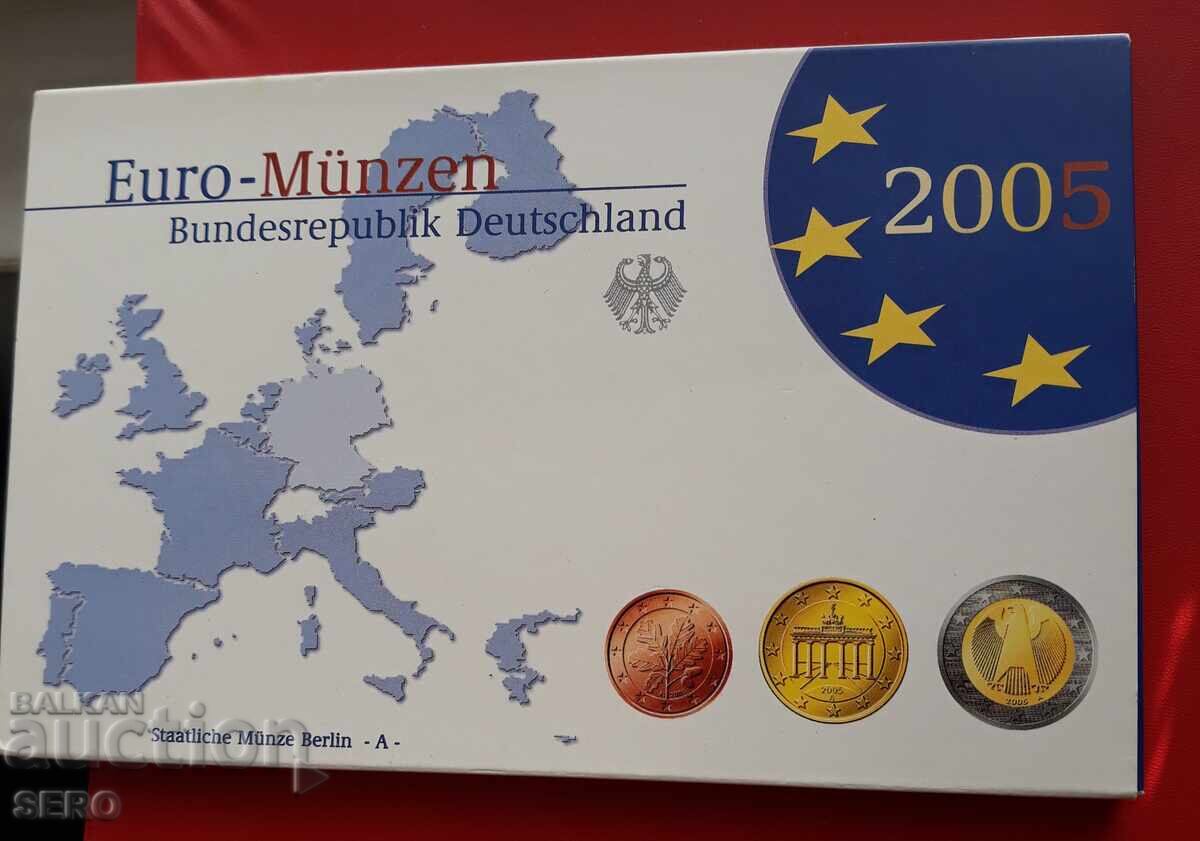 Germania - SET 2005 A-Berlin de la 8 euro monede