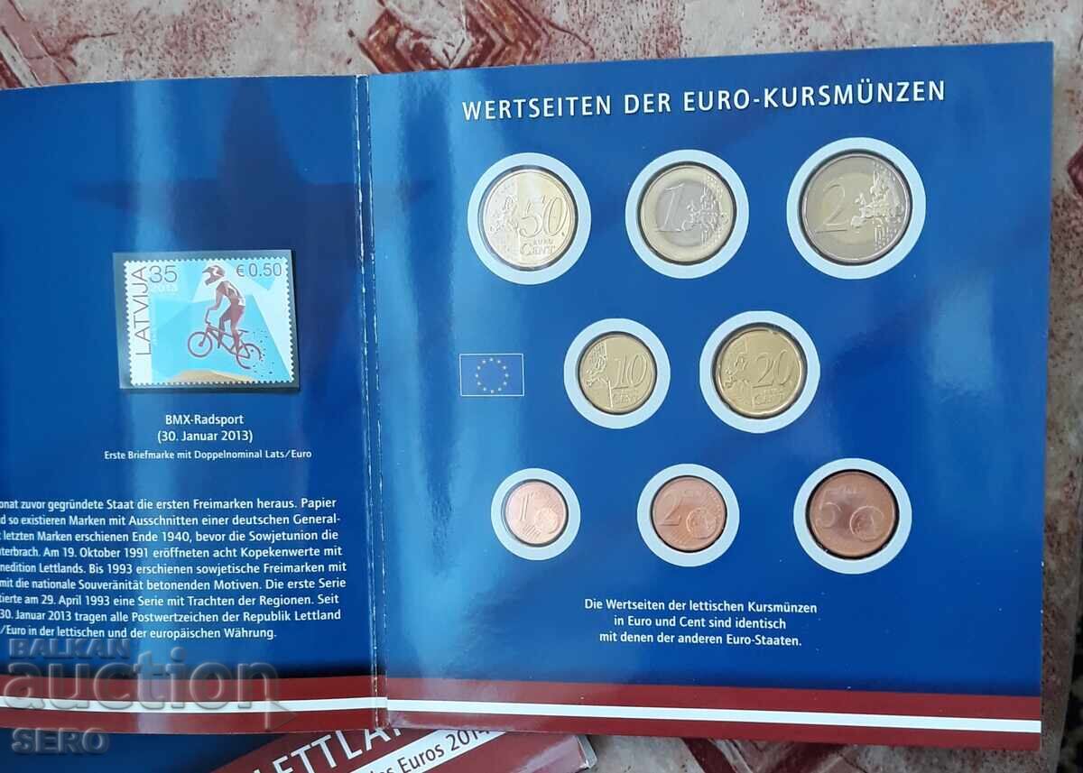 Livrarea Letonia-SET 2014 de la 8 euro monede