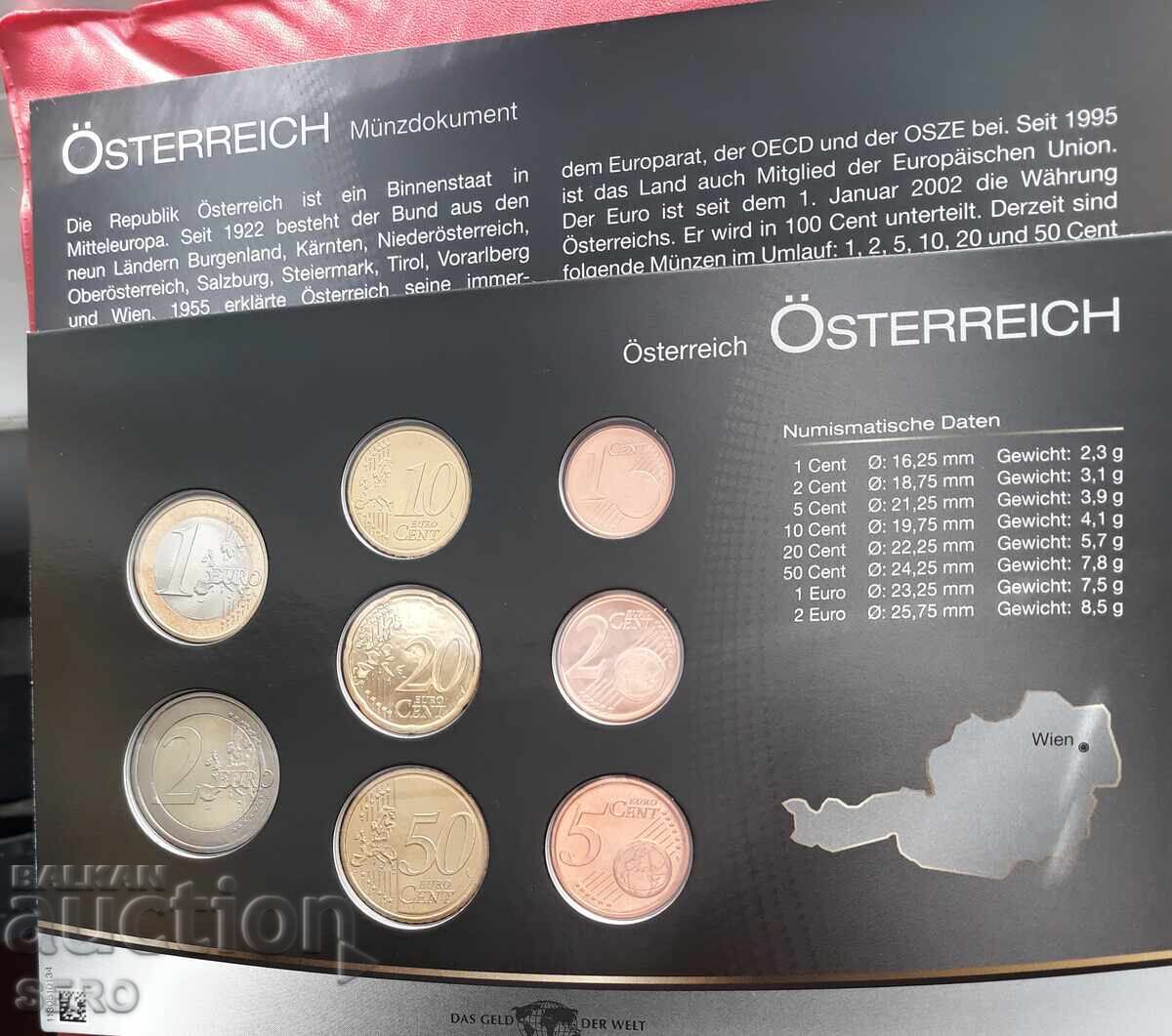Αυστρία-ΣΕΤ 2004-2013 από 8 ευρώνομισματα με τιμή 16.00 BGN | € 8.18 Αυστρία-ΣΕΤ 2004-2013 από 8 ευρώνομισματα με τιμή 16.00 BGN | € 8.18