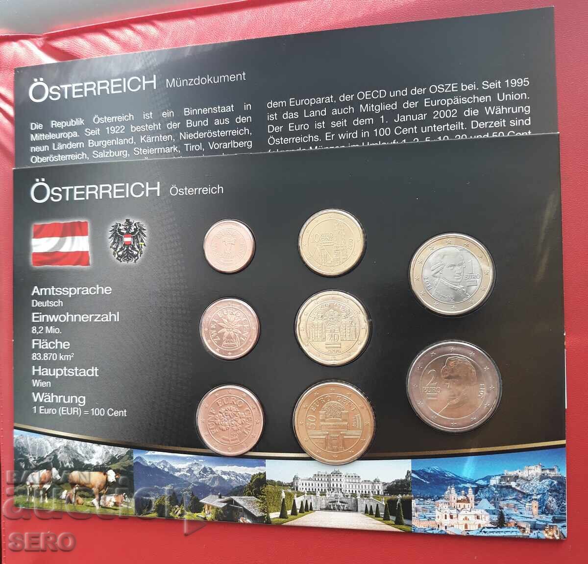 Αυστρία-ΣΕΤ 2004-2013 από 8 ευρώνομισματα Αυστρία-ΣΕΤ 2004-2013 από 8 ευρώνομισματα
