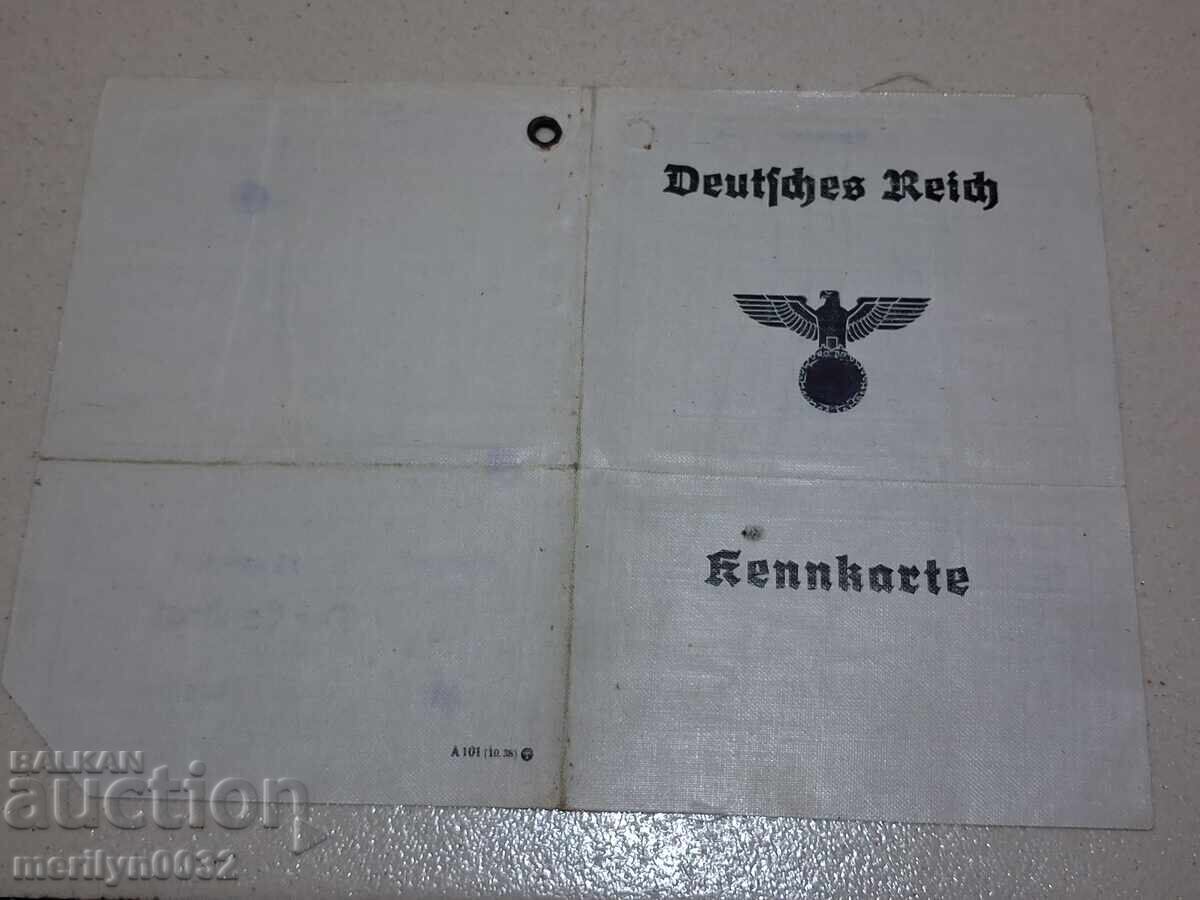 Δημοπρασία Έγγραφο 2 τεμαχίων Τρίτου Ράιχ φωτογραφία Δημοπρασία Έγγραφο 2 τεμαχίων Τρίτου Ράιχ φωτογραφία