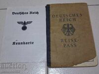 Έγγραφο 2 τεμαχίων Τρίτου Ράιχ φωτογραφία