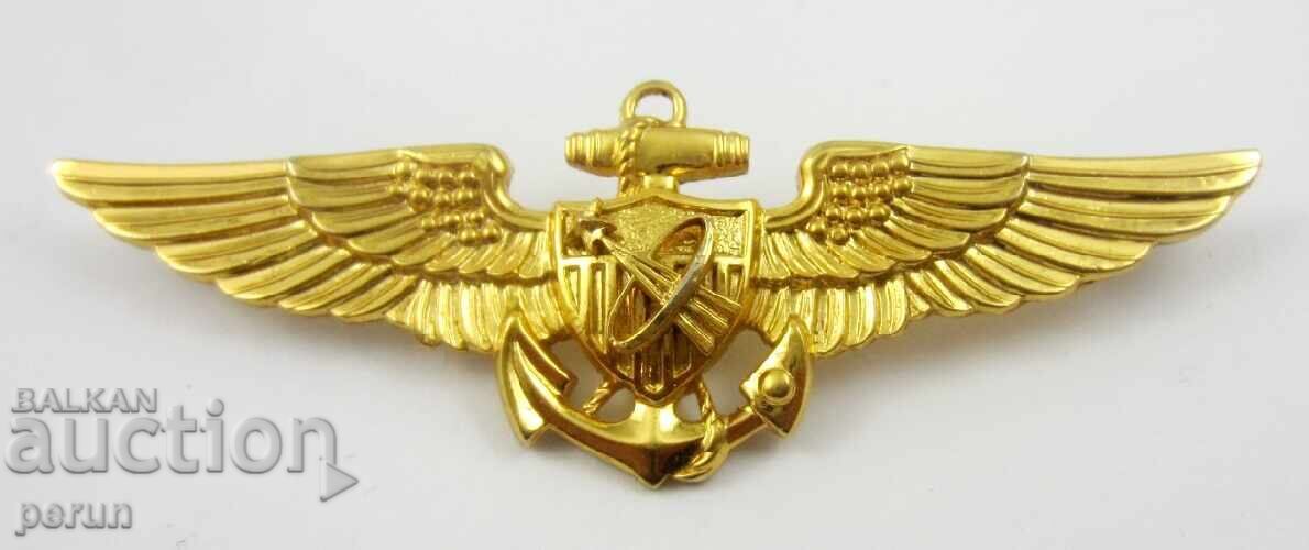 Рядък знак-САЩ-Пилот Астронавт от ВМС с цена 35.99 лв. | € 18.40