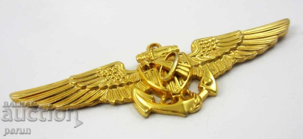 Рядък знак-САЩ-Пилот Астронавт от ВМС - 5