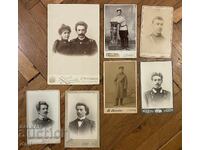 RUSIA ȚARISTĂ, 7 BUCĂȚI FOTOGRAFII, MILITARI, UNIFORME