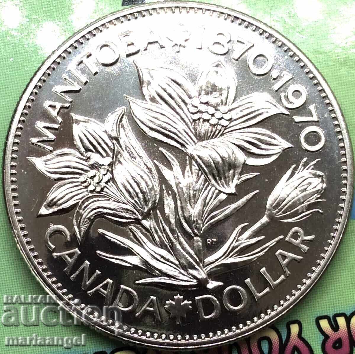 Канада 1 долар 1970 UNC PROOF - 5 Канада 1 долар 1970 UNC PROOF - 5