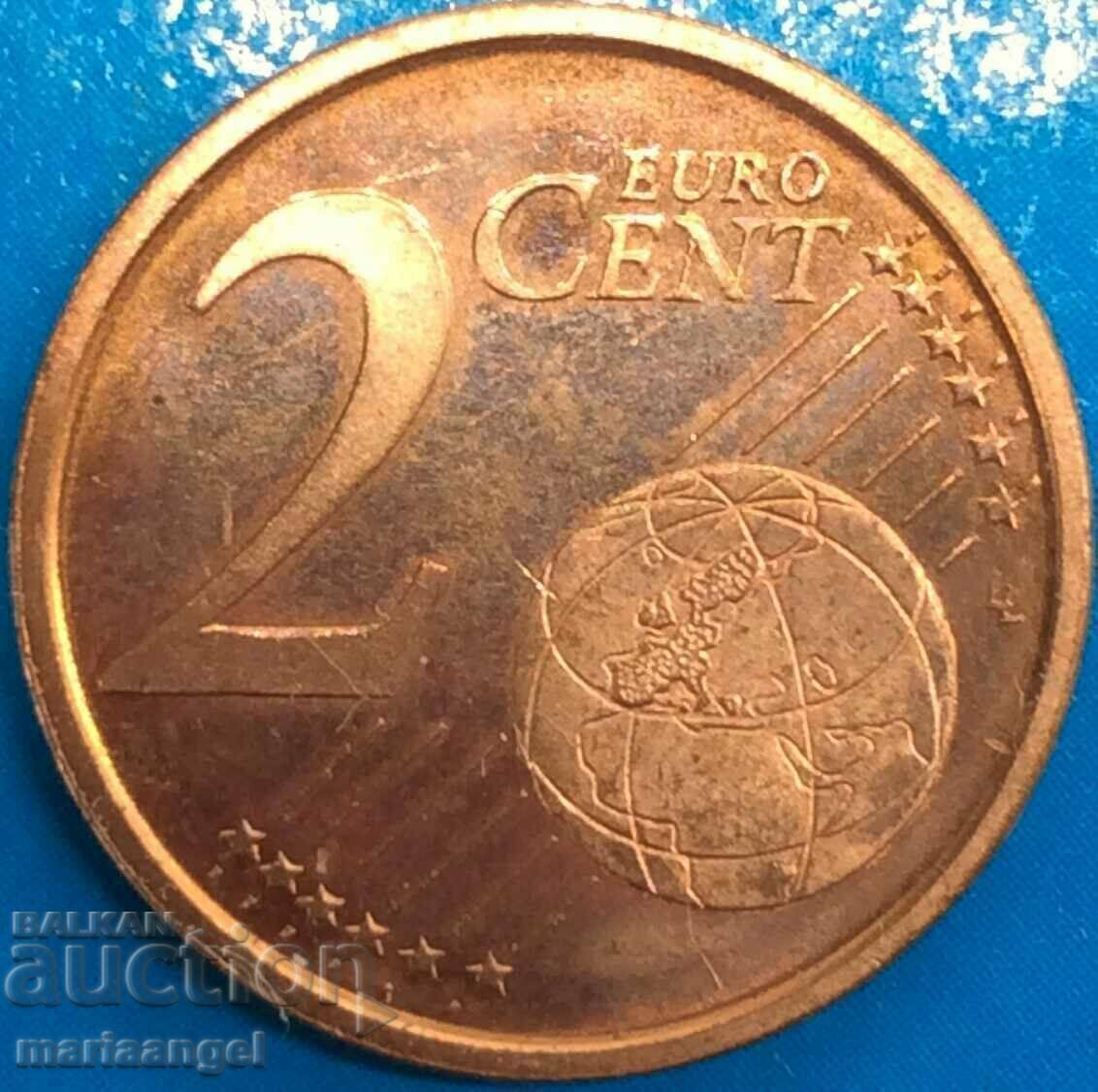 2 евро цента 2003 Испания PROOF - 5