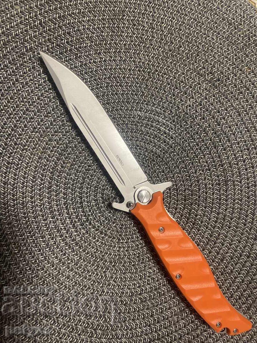 Παράδοση Ρωσικό πτυσσόμενο μαχαίρι ΝΟΞ Φίνκα-Σ, σχεδιασμός Α. Μπιριούκοφ Παράδοση Ρωσικό πτυσσόμενο μαχαίρι ΝΟΞ Φίνκα-Σ, σχεδιασμός Α. Μπιριούκοφ