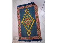 Old hand-woven wall rug 115/60 cm rug carpet
