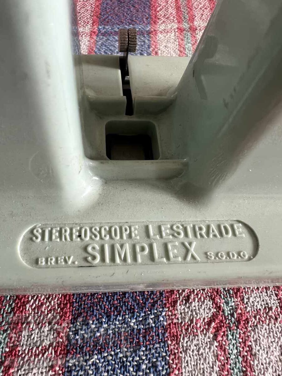 Auction Stereoscope - LESTRADE SIMPLEX Auction Stereoscope - LESTRADE SIMPLEX