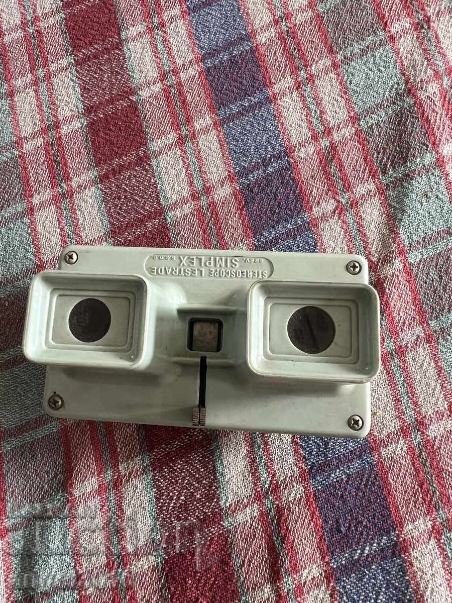 Stereoscope - LESTRADE SIMPLEX - 7 Stereoscope - LESTRADE SIMPLEX - 7