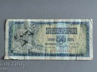 Bancnota - Iugoslavia - 50 dinari | 1981