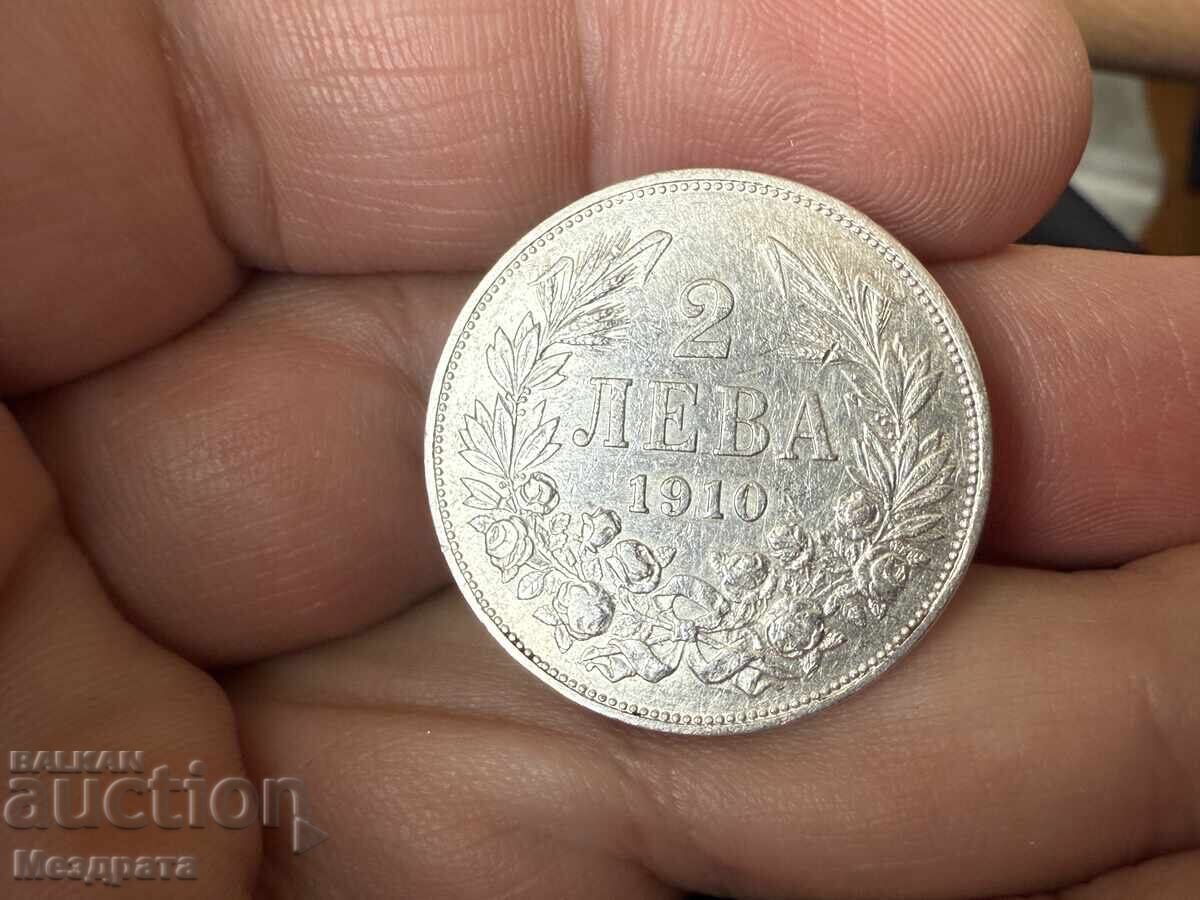 Kingdom of Bulgaria 2 Leva 1910 Kingdom of Bulgaria 2 Leva 1910