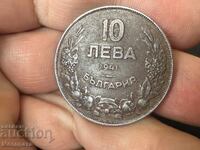 Kingdom of Bulgaria 10 Leva 1941