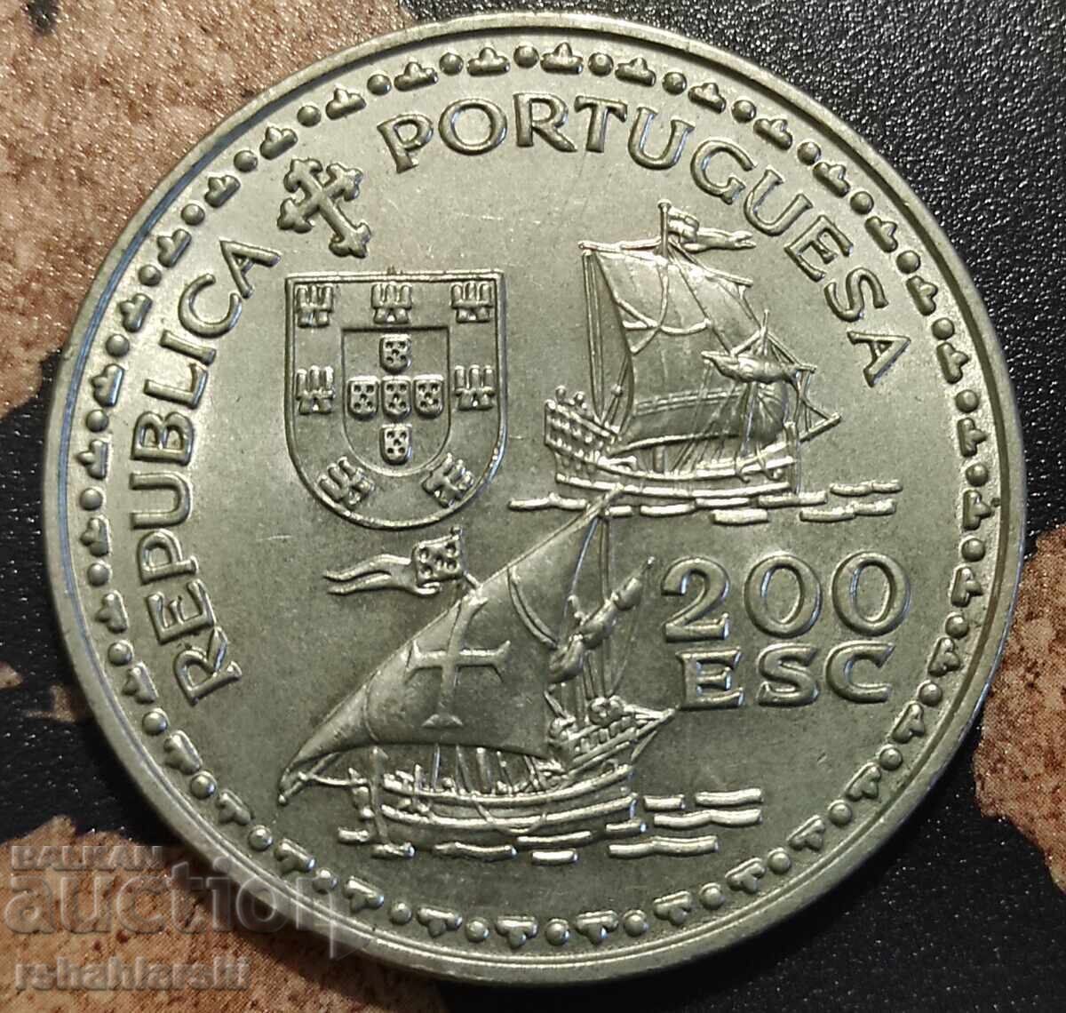 Monedă Portugalia (Jubiliară) 200 escudo, 1994 Monedă Portugalia (Jubiliară) 200 escudo, 1994