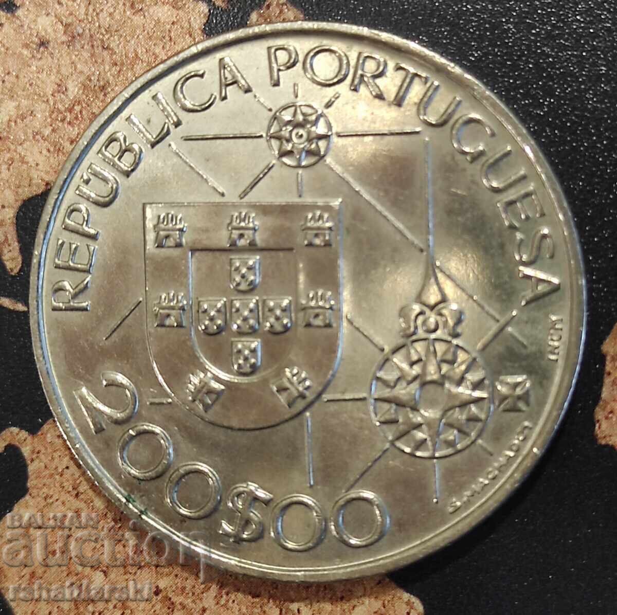 Coin Portugal (Jubilee) 200 Escudos, 1992 Coin Portugal (Jubilee) 200 Escudos, 1992