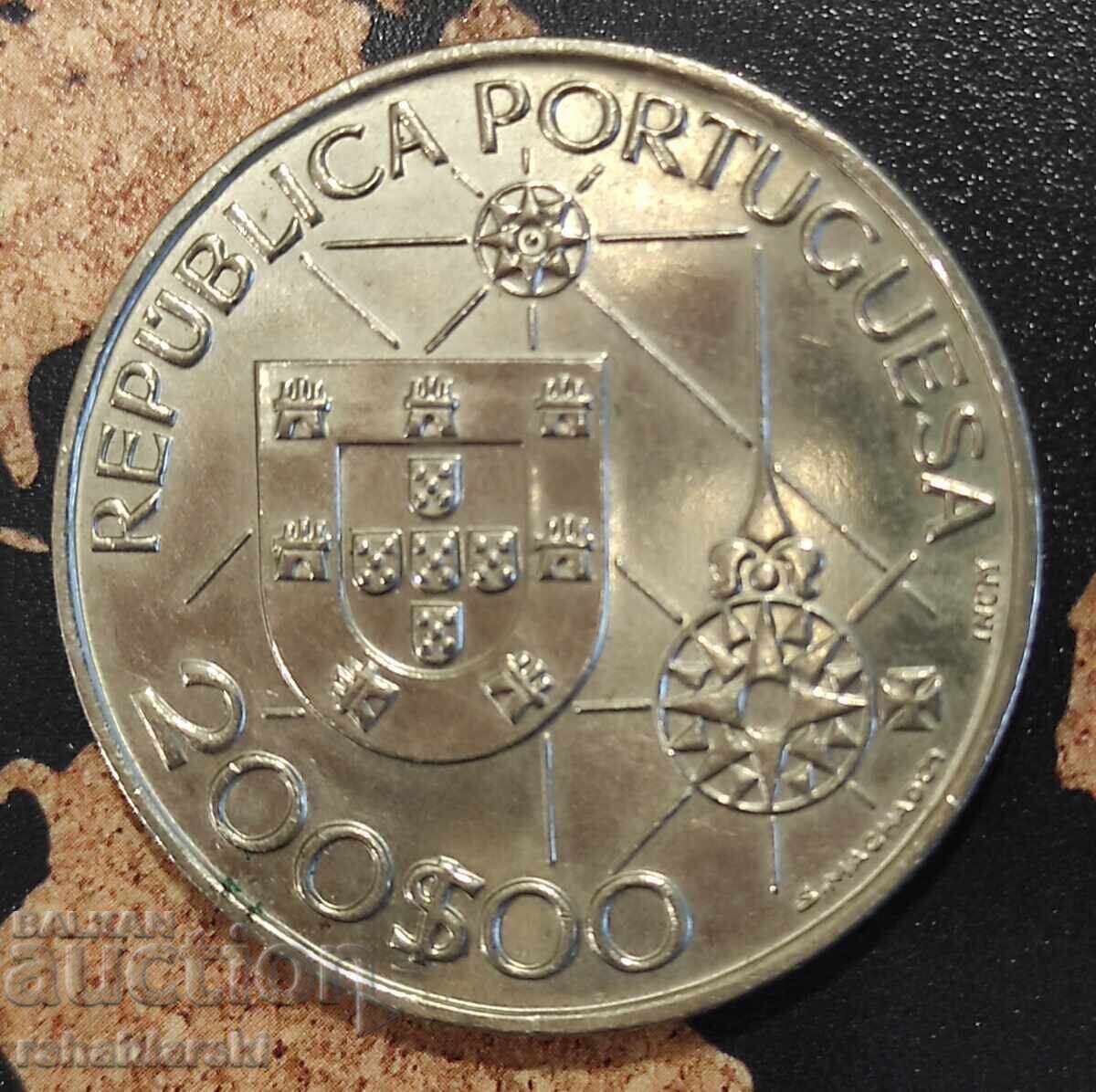 Coin Portugal (Jubilee) 200 Escudos, 1992 Coin Portugal (Jubilee) 200 Escudos, 1992