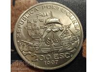 Monedă Portugalia (Comemorativă) 200 escudo, 1997