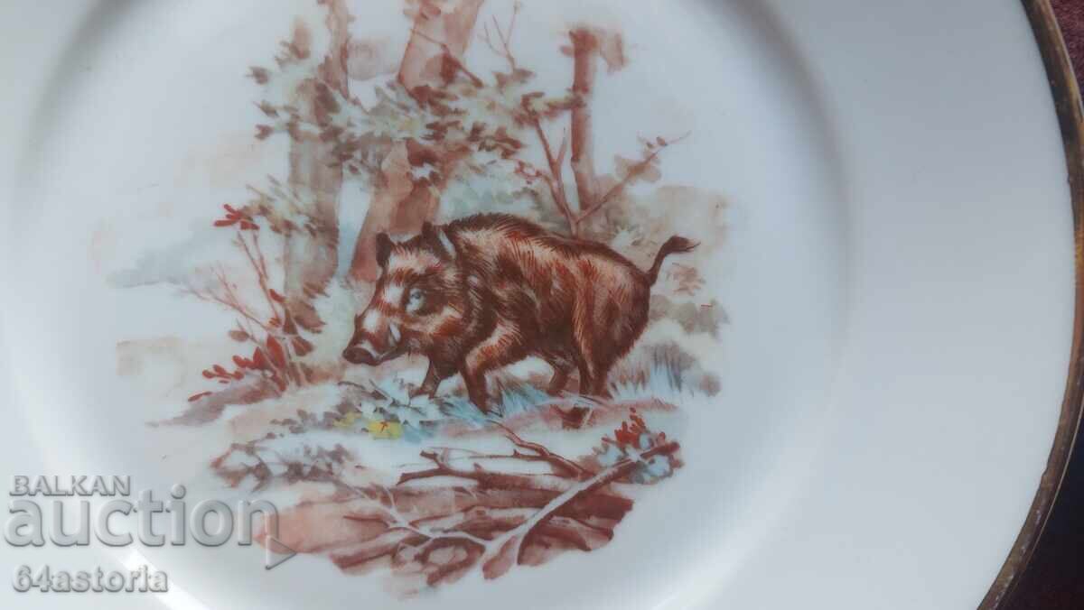 Порцелан,сервиз,изида,чинии,ловни сцени - 5 Порцелан,сервиз,изида,чинии,ловни сцени - 5