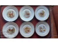 Порцелан,сервиз,изида,чинии,ловни сцени