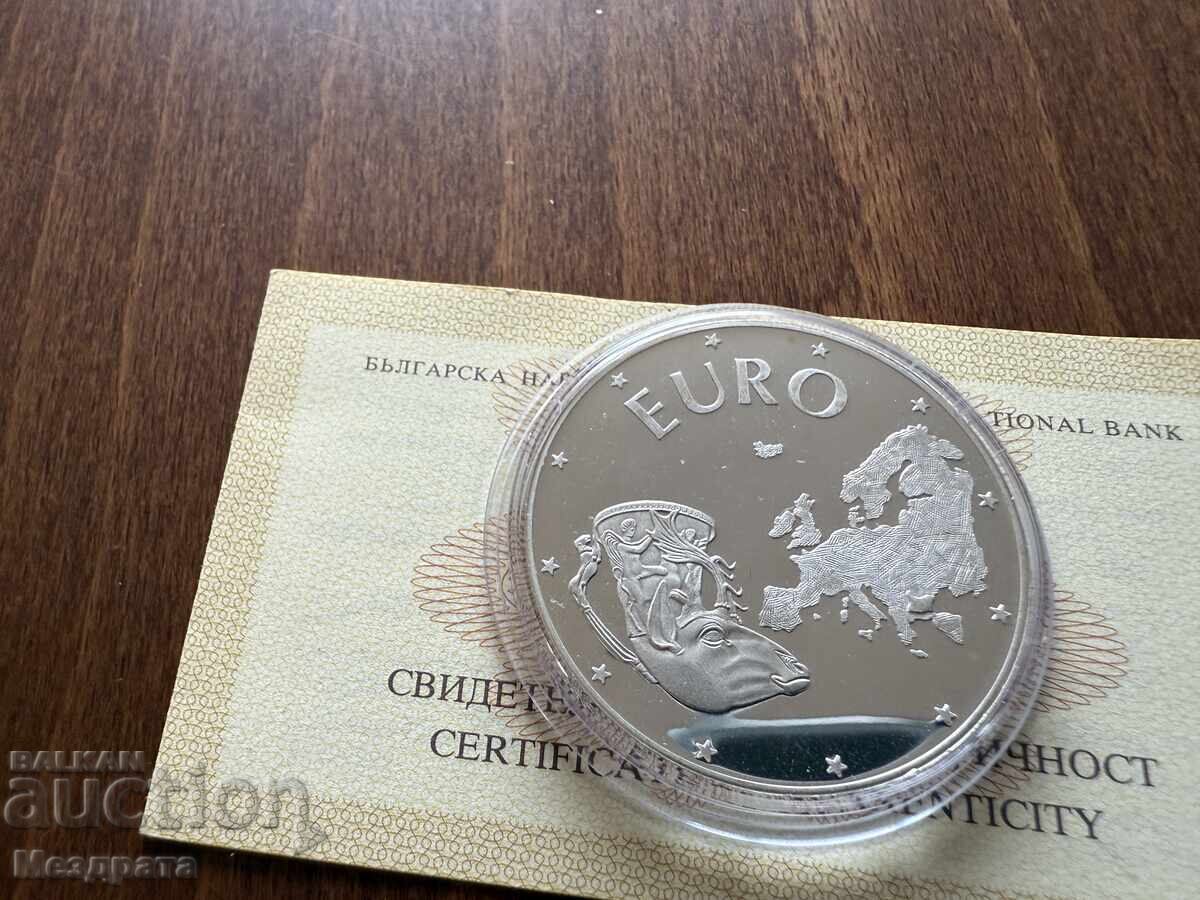 България 10000 лева 1998 асоцииране ЕС Ритон + сертификат с цена 9.38 лв. | € 4.80 България 10000 лева 1998 асоцииране ЕС Ритон + сертификат с цена 9.38 лв. | € 4.80