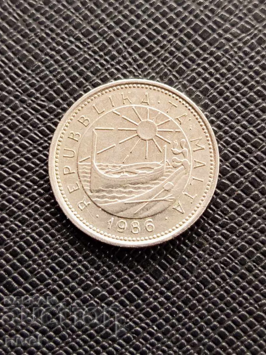 Malta 10 cents 1986 with price 0.90 BGN | € 0.46 Malta 10 cents 1986 with price 0.90 BGN | € 0.46